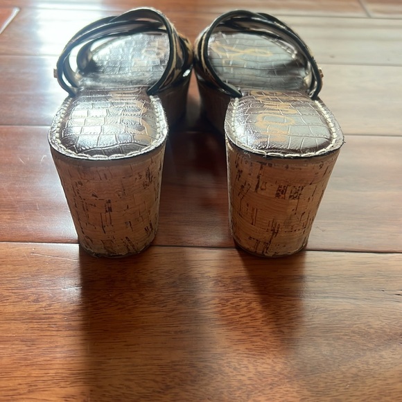 Sam Edelman Leopard Print Sandals - Picture 3 of 8